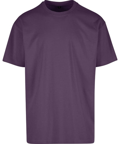 Build Your Brand BYB Cotton loose tee BY308 - Purple Night - Customisable T-Shirt