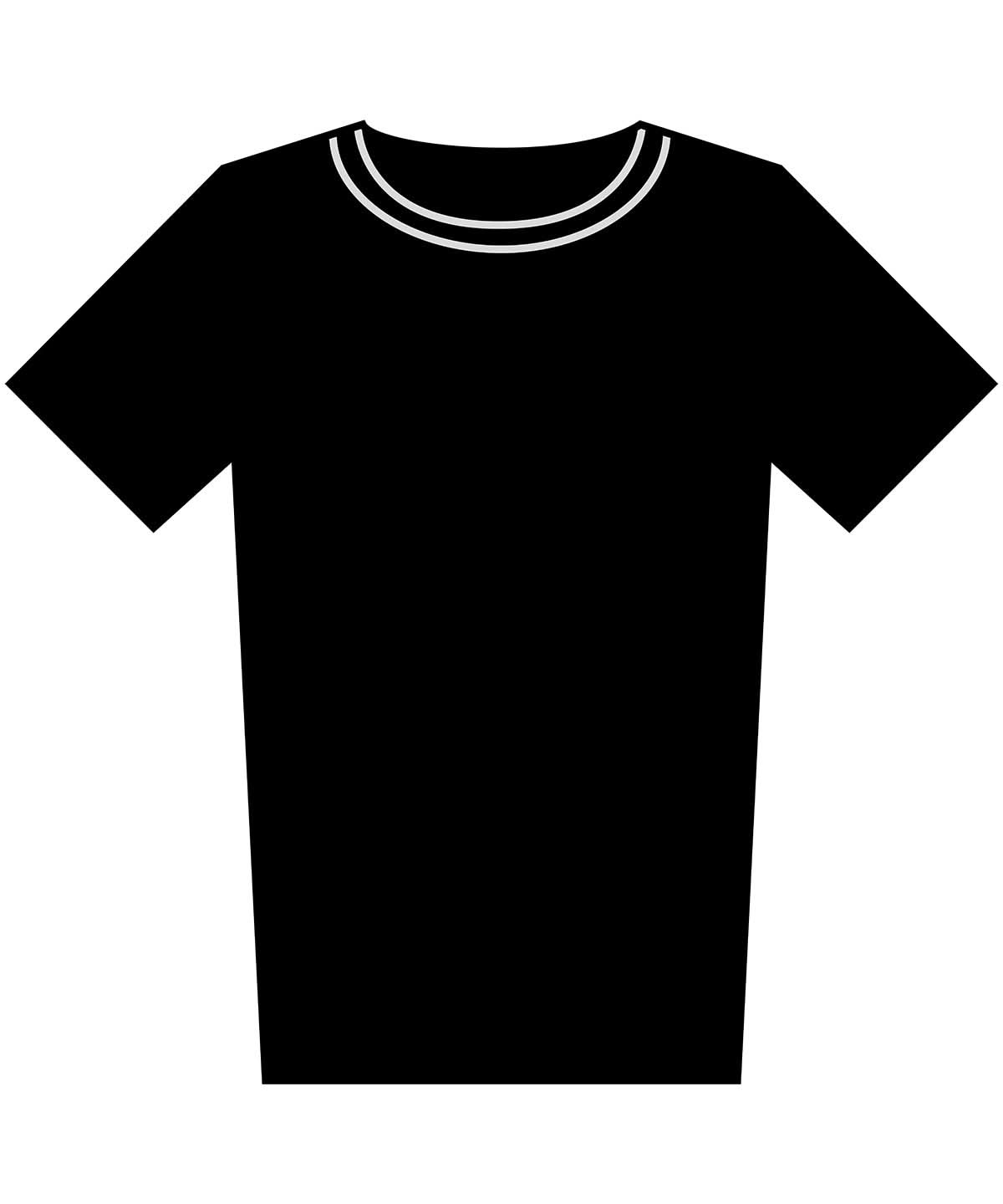 Build Your Brand BYB Tall tee BY310 - Black - Customisable T-Shirt