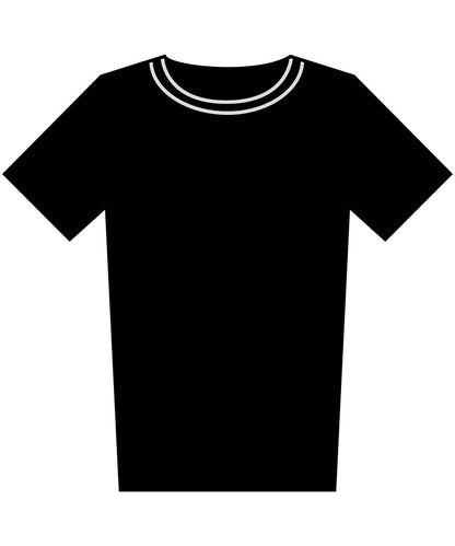 Build Your Brand BYB Tall tee BY310 - Black - Customisable T-Shirt