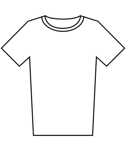 Build Your Brand BYB Tall tee BY310 - White - Customisable T-Shirt