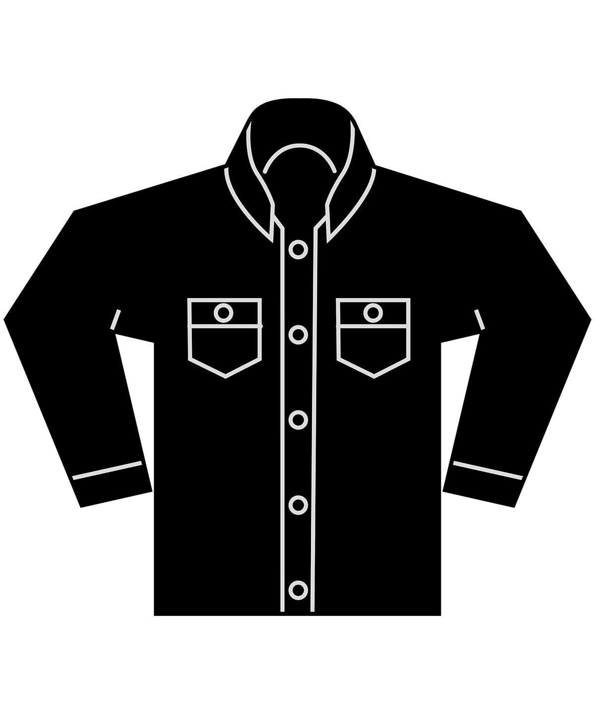 Build Your Brand BYB Heavy ounce boxy denim jacket BY312 - Black Washed - Customisable Jacket