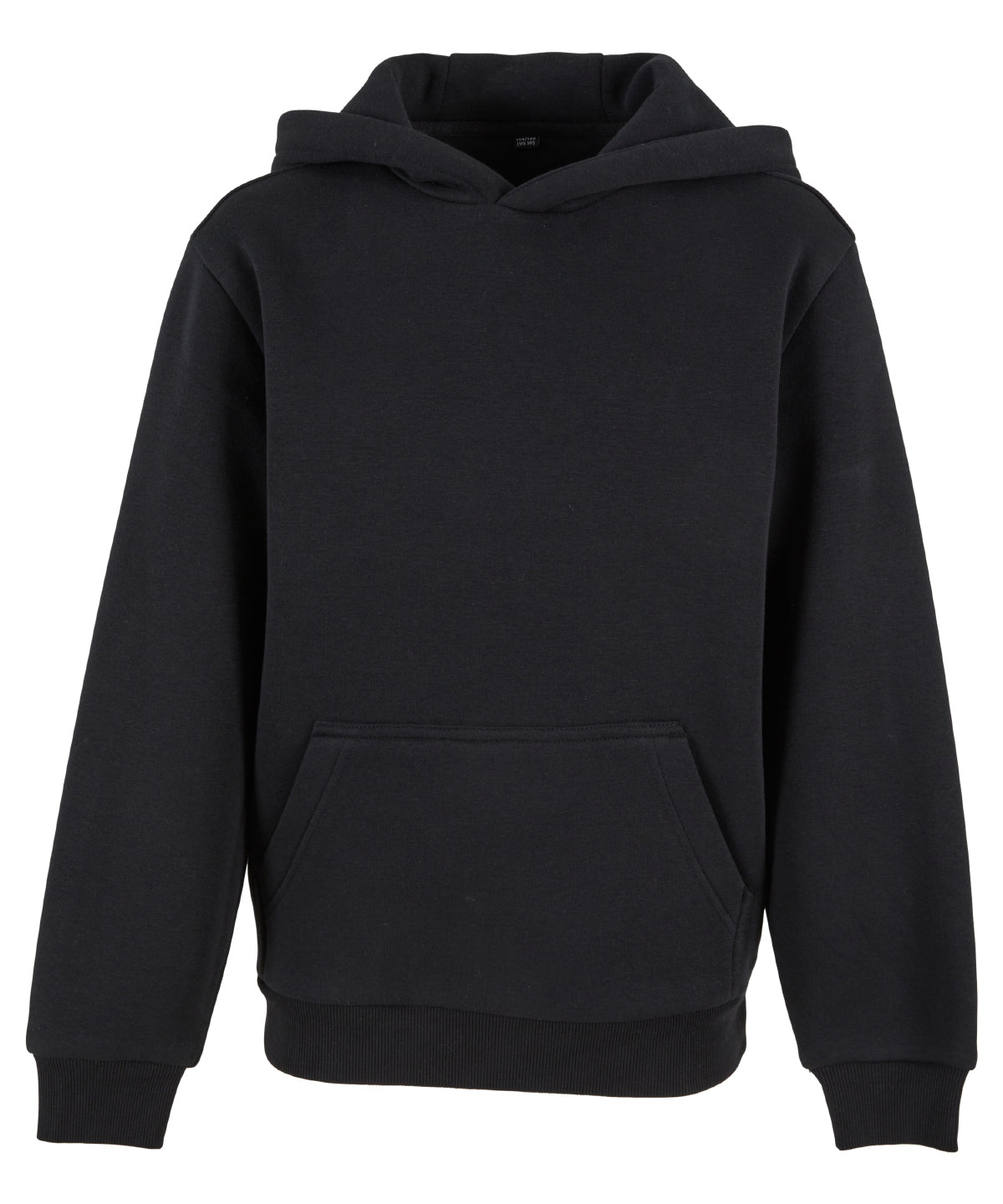 Kids fluffy hoodie - BY315 - Black - Customisable Hoodies
