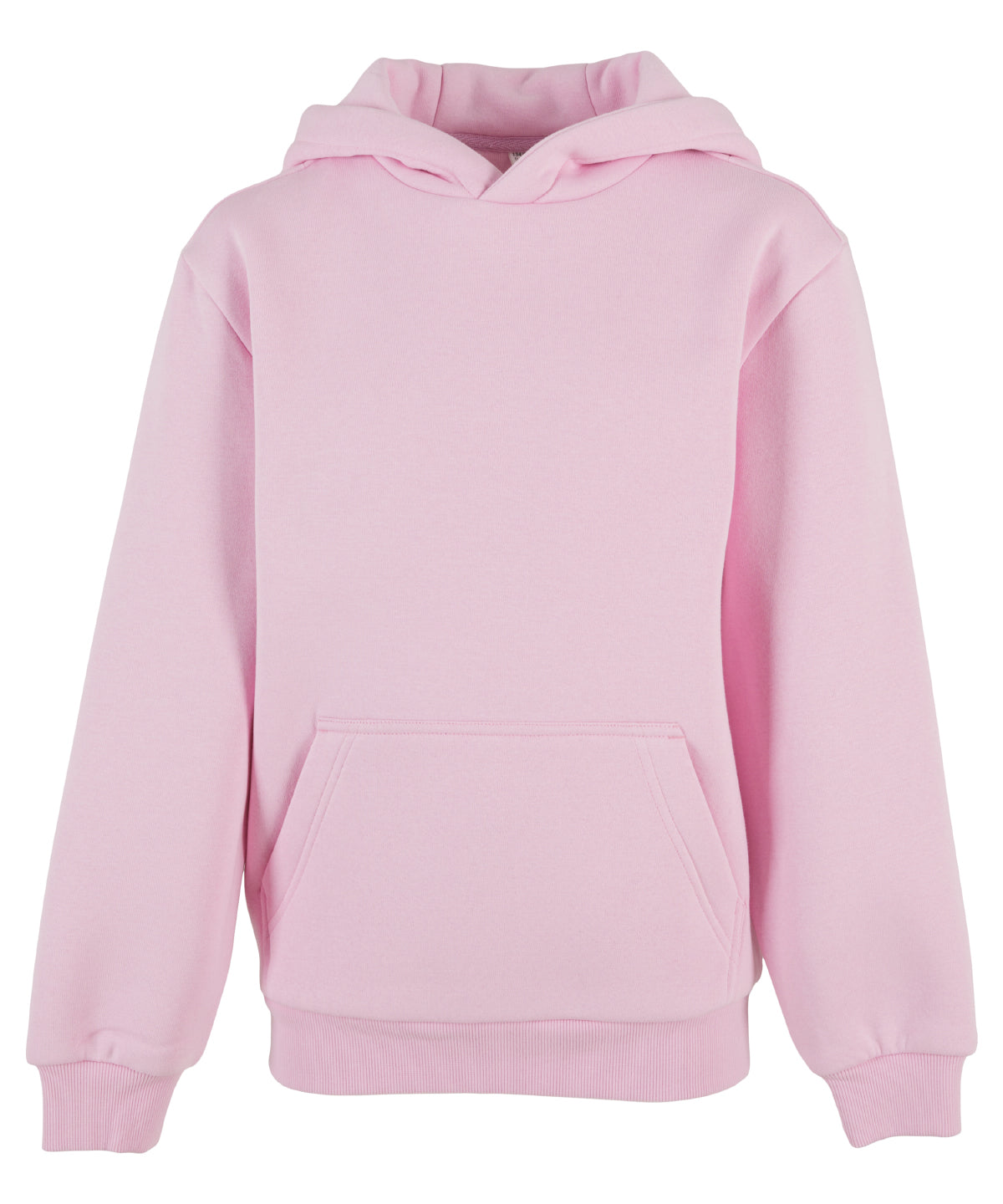 Kids fluffy hoodie - BY315 - Soft Pink - Customisable Hoodies