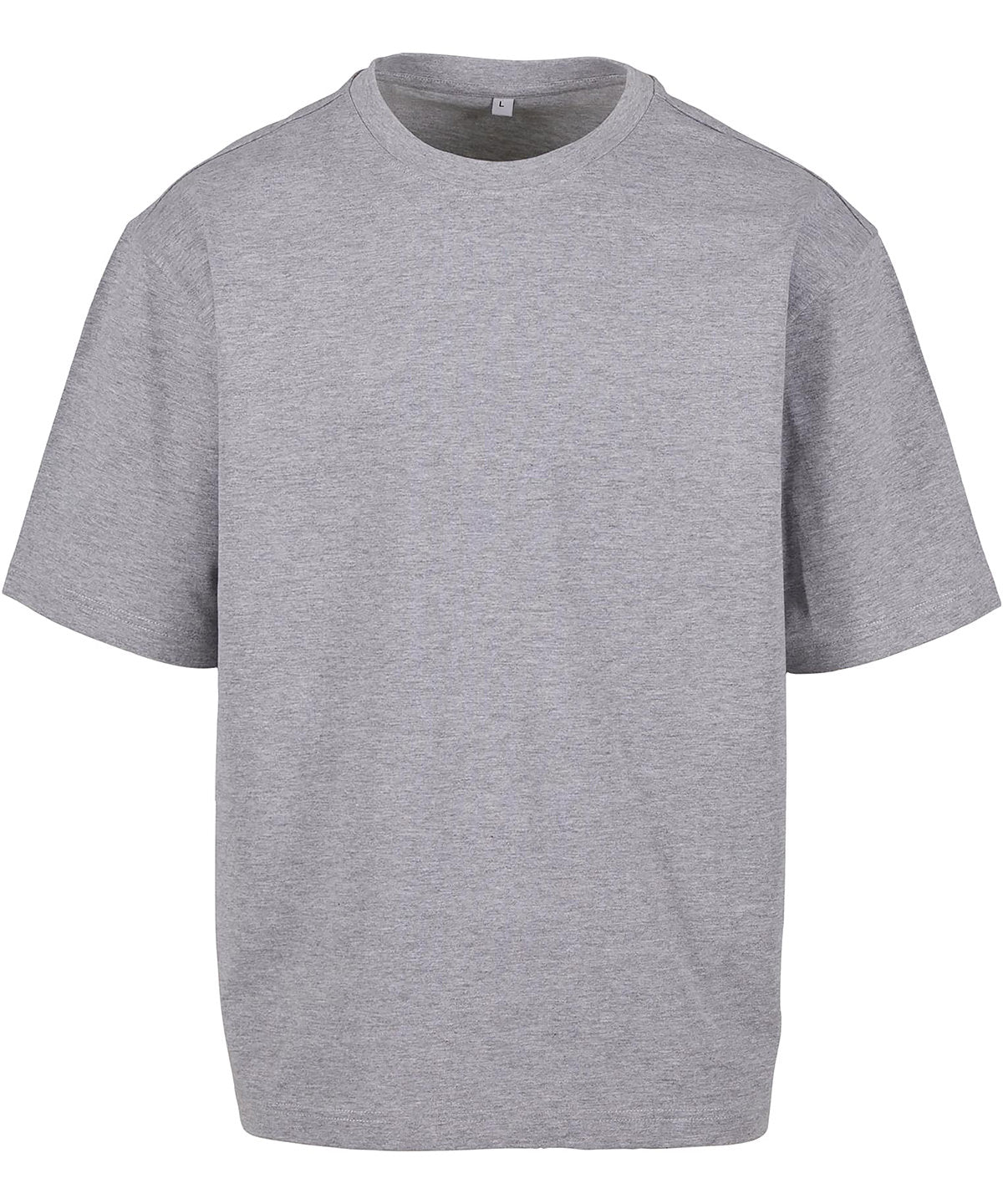Loose-fit tee - BY391 - Heather Grey - Customisable T-Shirts