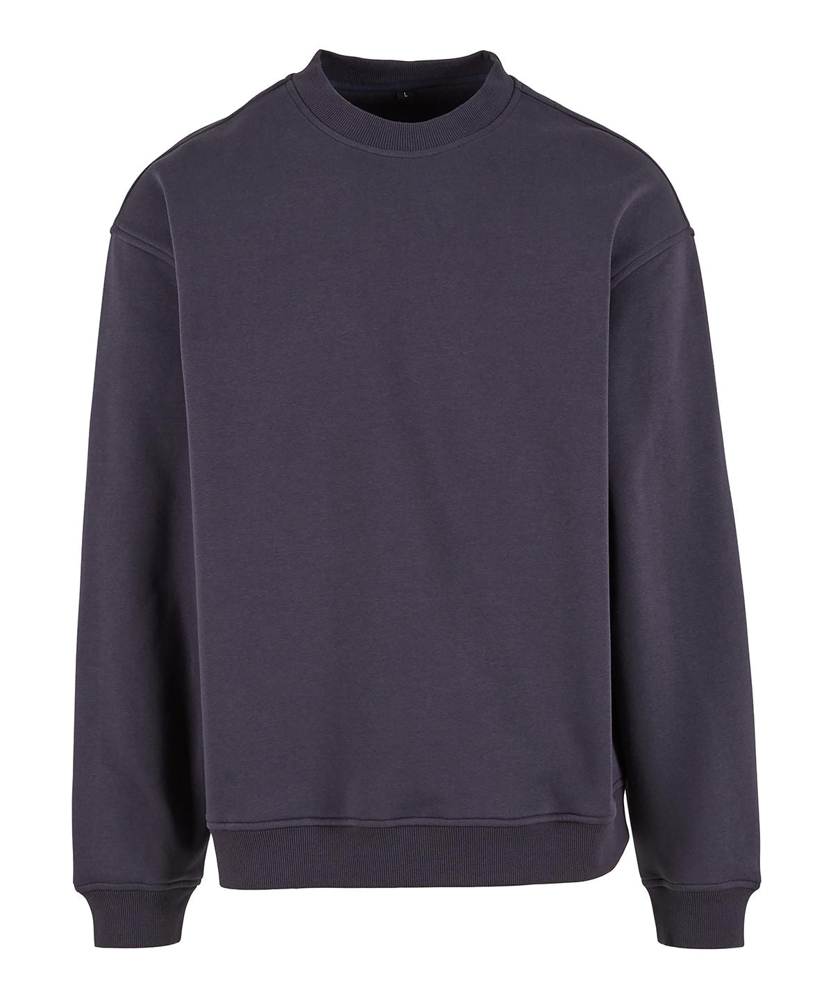 Loose-fit sweatshirt - BY409 - Navy - Customisable Sweatshirts