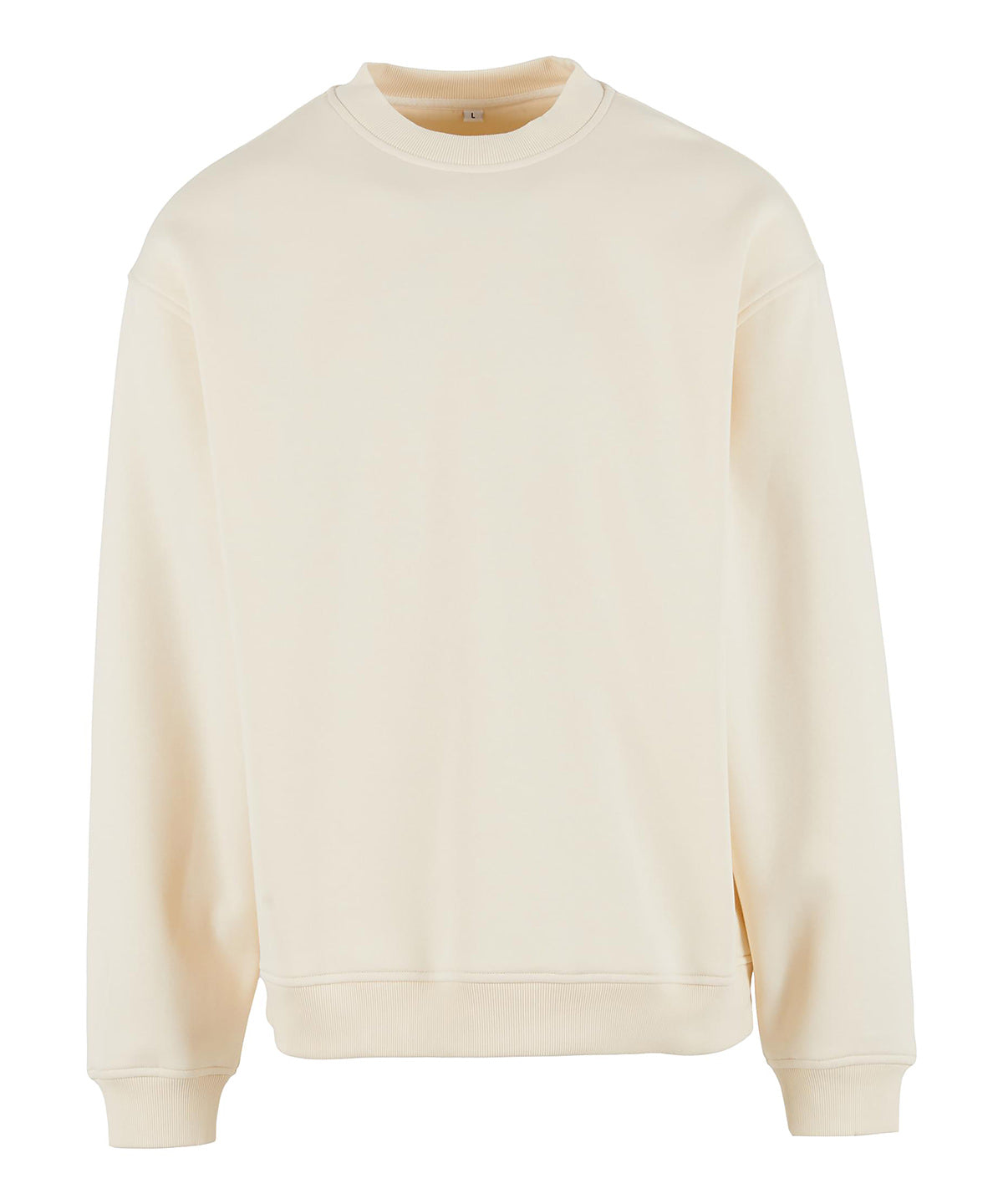 Loose-fit sweatshirt - BY409 - White Sand - Customisable Sweatshirts