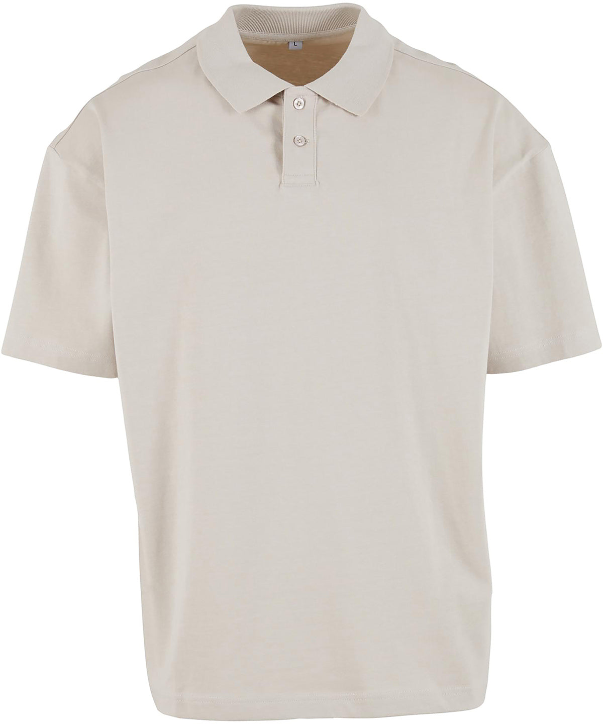 Oversized polo shirt - BY421 - Cloud - Customisable Polos