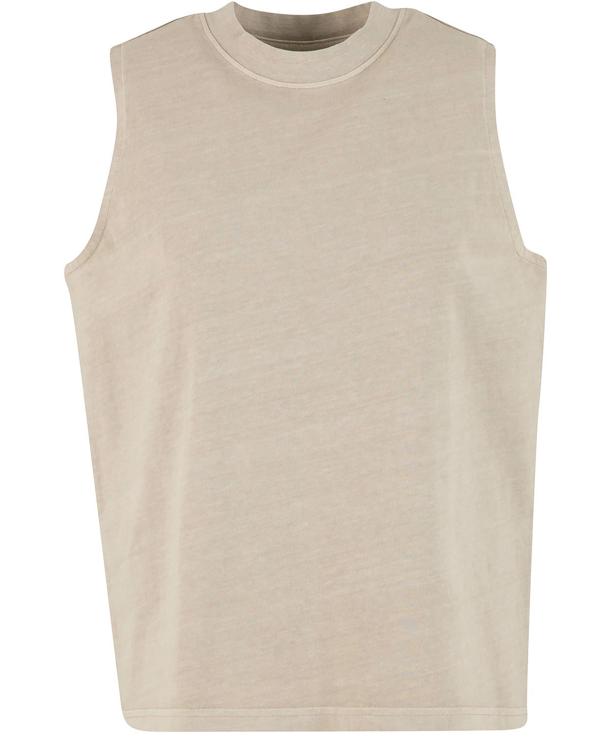 Women’s vintage washed sleeveless tee - BY429 - Chalk Dust - Customisable T-Shirts