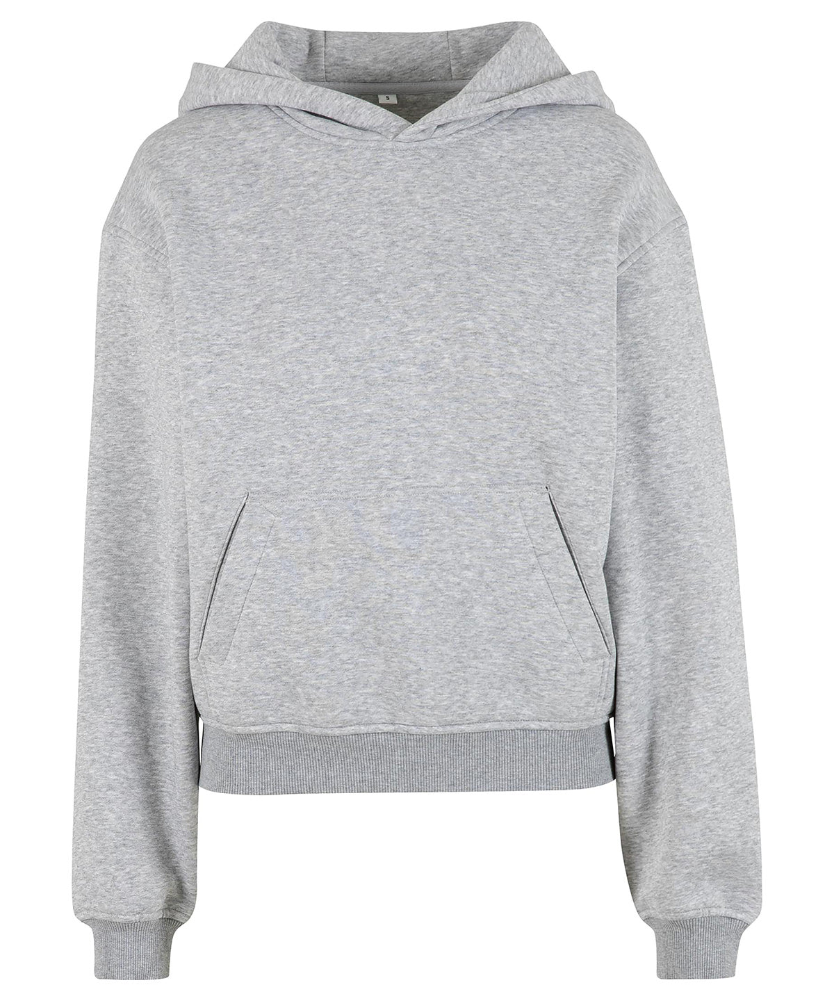 Women’s loose-fit hoodie - BY444 - Heather Grey - Customisable Hoodies