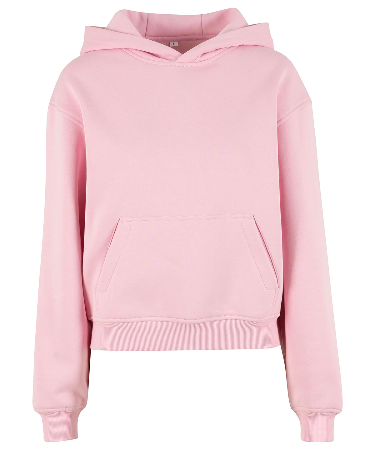 Women’s loose-fit hoodie - BY444 - Soft Pink - Customisable Hoodies