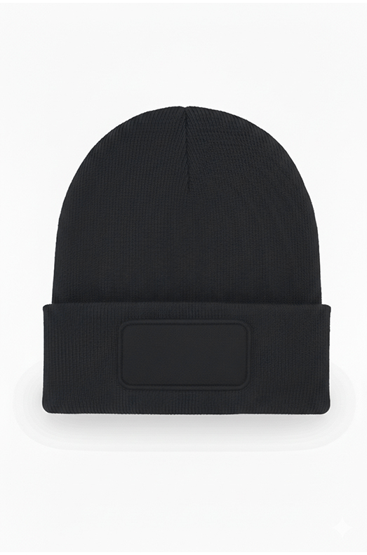 Rectangular Patch Beanie - UC411