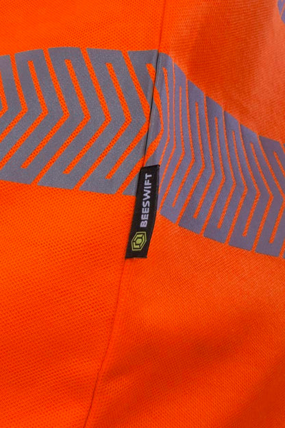 Beeswift Arc Compliant Hi Vis Polo Shirt Orange Carc161 - - Customisable Hi-Vis Polo Shirts