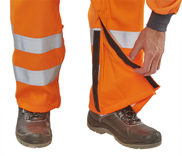 Click Arc Beeswift Arc Compliant Hi Vis Rail Spec Trousers Carc52 Or - - Customisable Trousers