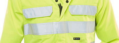 Beeswift Arc Compliant Hi Vis Boilersuit Carc7 - - Customisable Boilersuits