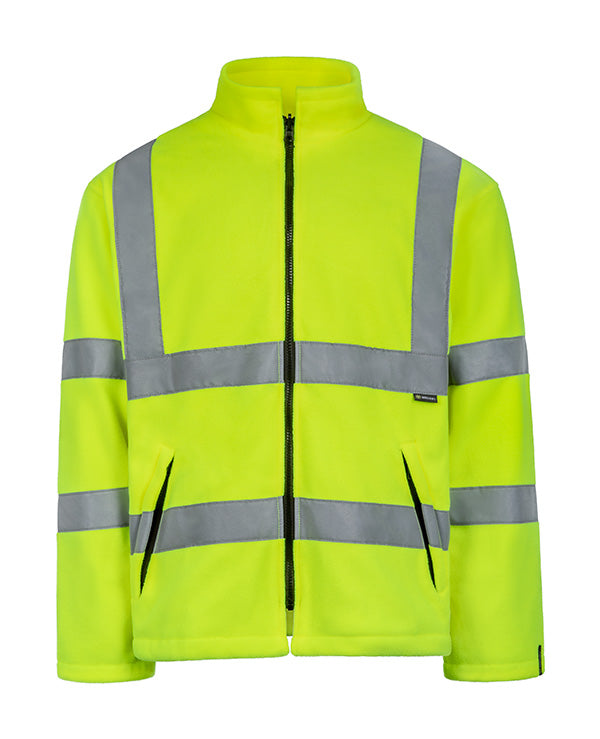 Beeswift Carnoustie Hi Vis Fleece Jacket Carf - - Customisable Fleeces