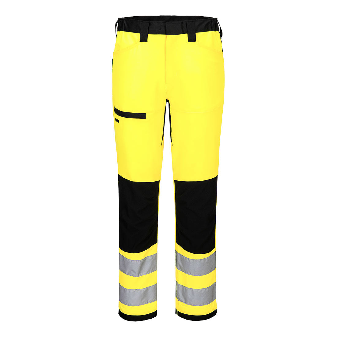Wx2 Eco Hi Vis Class 2 Service Trouser - CD857 - Yellow Black - Customisable Service Trousers