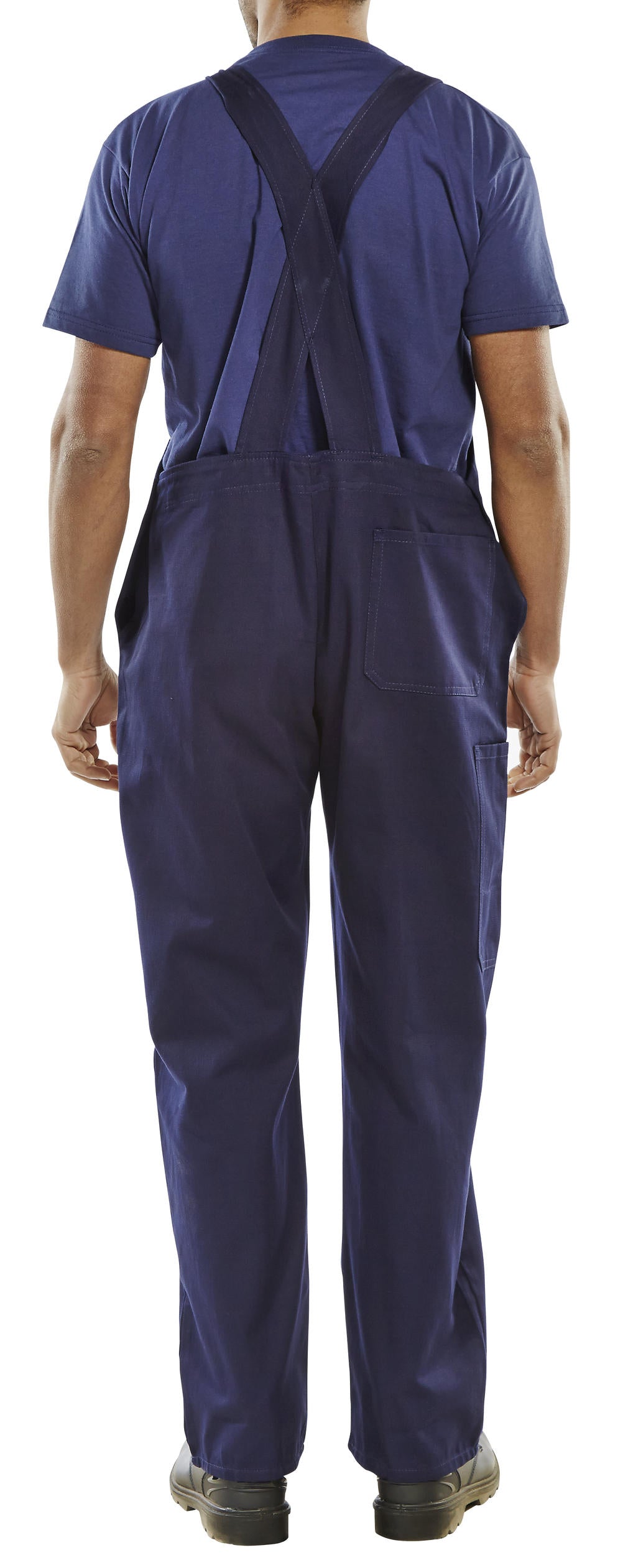 Beeswift Cotton Drill Bib And Brace Cdbb - - Customisable Bib &amp; Braces