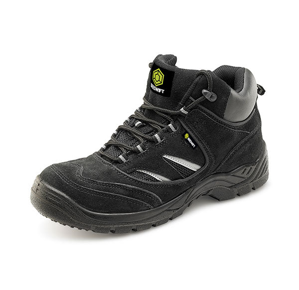 Beeswift Safety Trainer Boot Cddtbbl - Black - Customisable Safety Boots