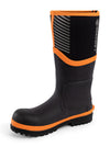 Black/Orange