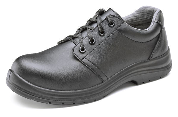 Beeswift Micro Fibre Tie Shoe S Cf82 - Black - Customisable Safety Shoes