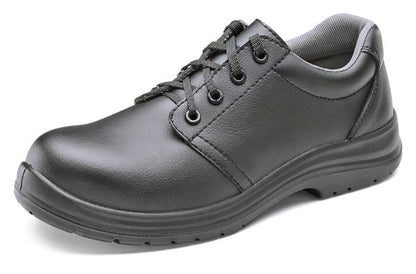 Beeswift Micro Fibre Tie Shoe S Cf82 - Black - Customisable Safety Shoes