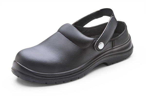 Beeswift Micro Fibre Slipper Cf843 - Black - Customisable Safety Slippers