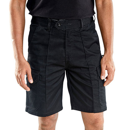 Beeswift Cargo Pocket Shorts Clcpsn - Black - Customisable Shorts