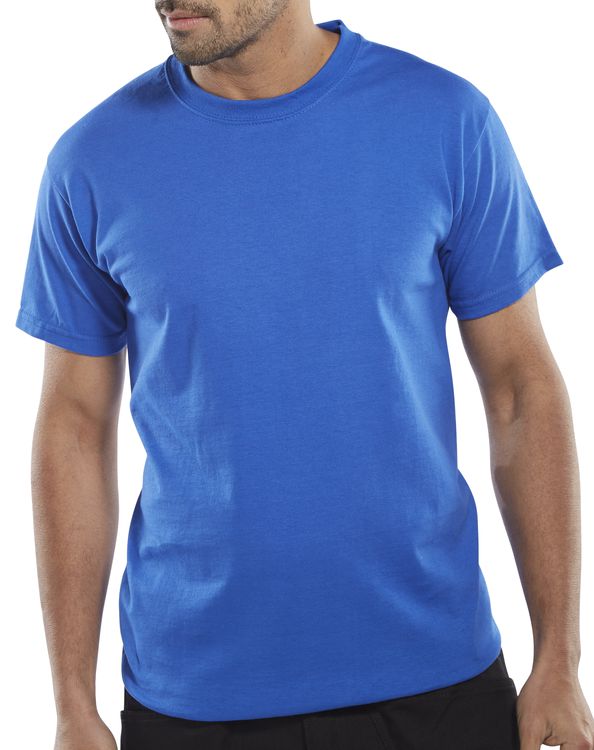 Blank Beeswift Standard T Shirt Clcts1 - Royal Blue - Customisable T-Shirt