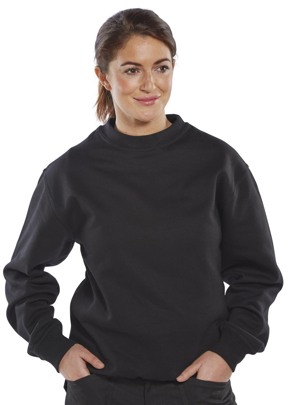Beeswift Polycotton Sweatshirt Clpcs - - Customisable Sweatshirts