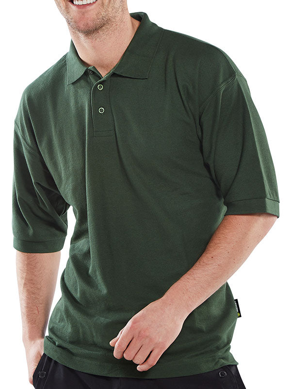 Beeswift Standard Polo Shirt Clpks - Bottle Green - Customisable Polo Shirts