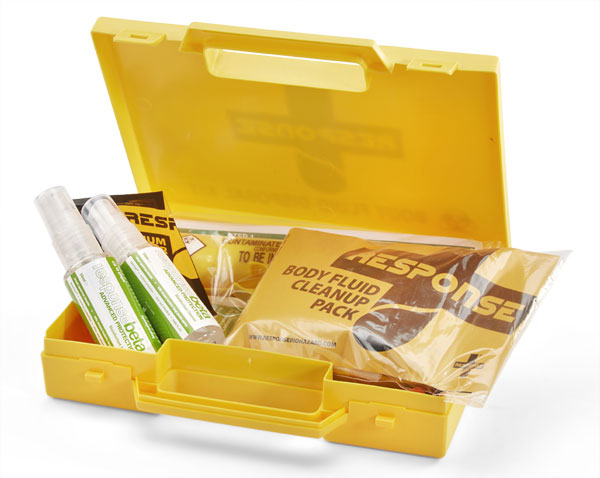 Response Sharps and Body Fluid Spill Kit - - Customisable Bio Spill Kits