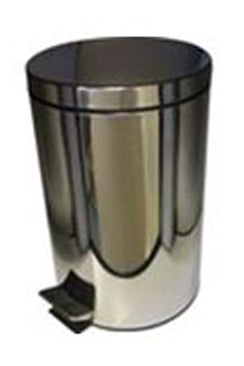 Clickmedical Click Medical Stainless Steel Pedal Bin Cm1762 - Chrome 12L - Customisable Furniture/Room Equipment