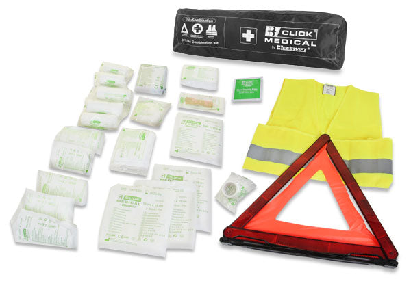 Click Medical German Combination Vehicle First Aid Kit DIN 13164 - - Customisable First Aid Kits