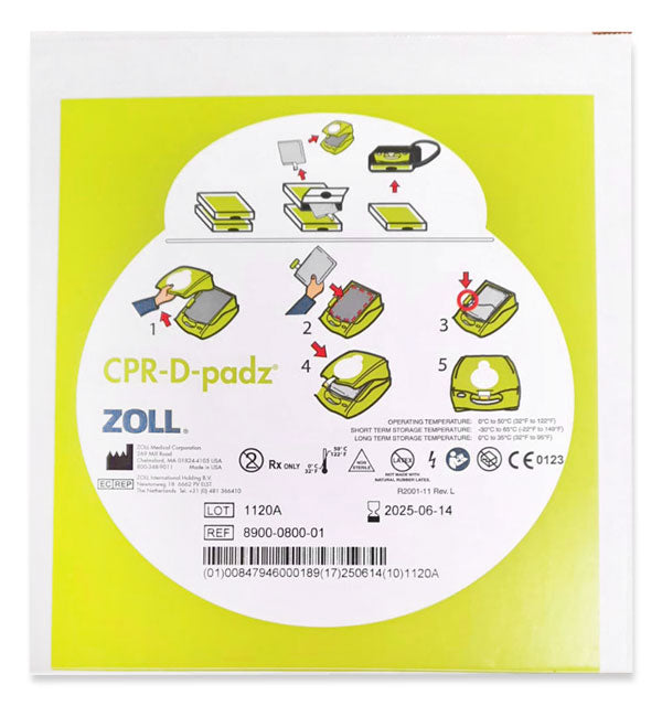 Zoll Defibrillator CPR-D Padz - - Customisable Defibrillators