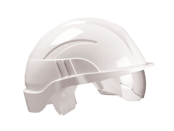 Centurion Vision Plus Safety Helmet with Integrated Visor - - Customisable Head Protection