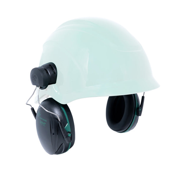 Centurion Sana Safety Helmet Mounted Ear Defenders SNR 25 - - Customisable Hearing Protection