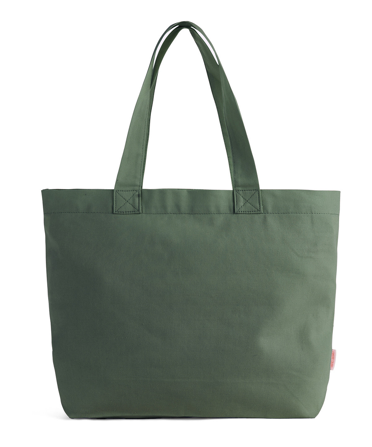 Cotton canvas tote - CO300 - Moss One size - Customisable Bags