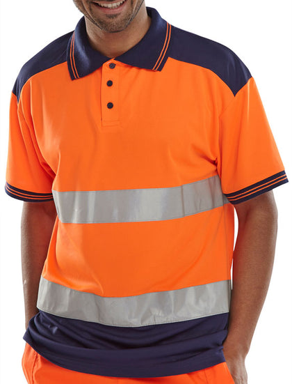 Orange / Navy