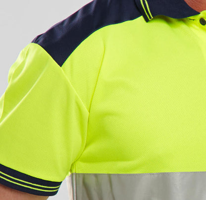 Beeswift Hi Vis Two Tone Polo Shirt Cpkstten - - Customisable Polo Shirts