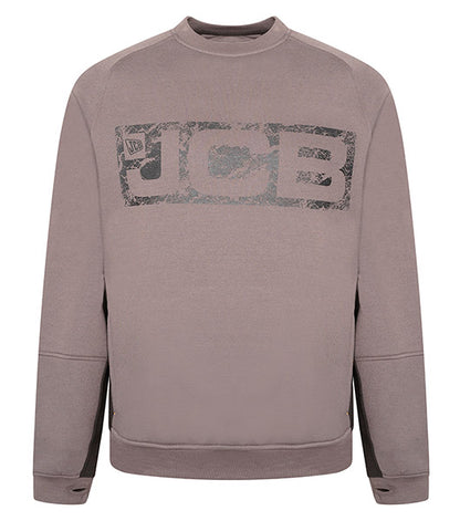 Jcb Workwear Trade Sweatshirt Crew - Grey - Customisable Sweatshirts