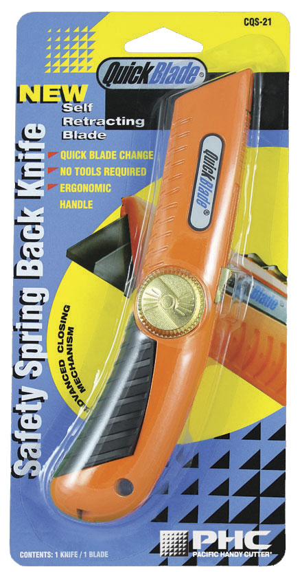 PHC Spring Back Safety Knife - - Customisable Safety knives