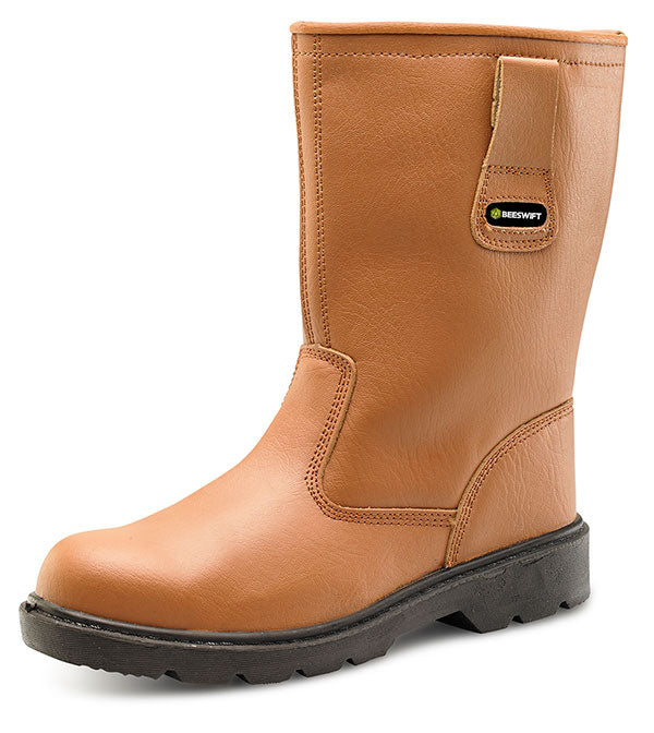 Beeswift S Thinsulate Rigger Boot Ctf28 - Tan - Customisable Rigger Boots