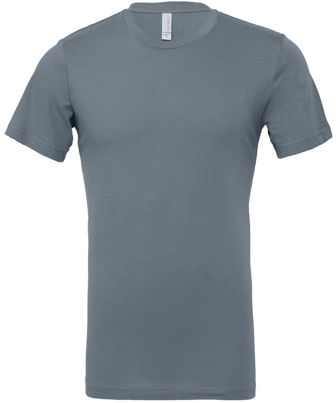 Bella Canvas Unisex Jersey crew neck t shirt Steel Blue CV001 - Steel Blue - Customisable T-Shirt