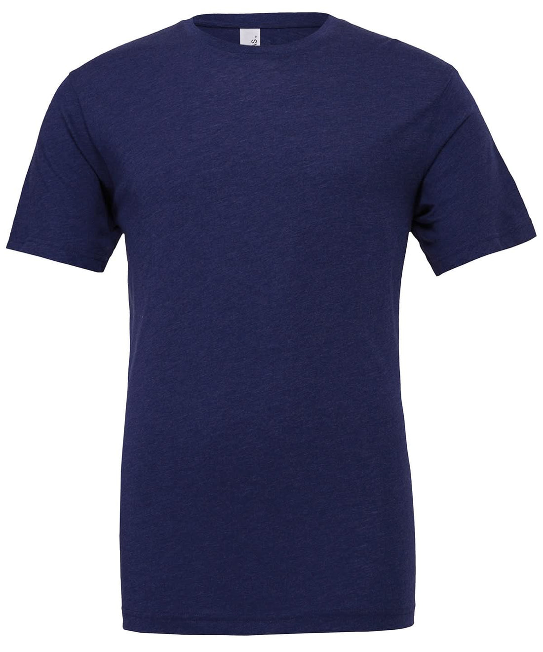 Bella Canvas Unisex triblend crew neck t shirt Navy Triblend CV003 - Navy Triblend - Customisable T-Shirt