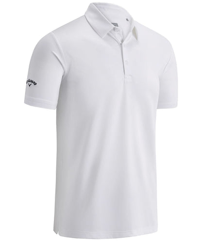 Callaway Swing Techsolid polo CW025 - Bright White - Customisable Polo Shirts