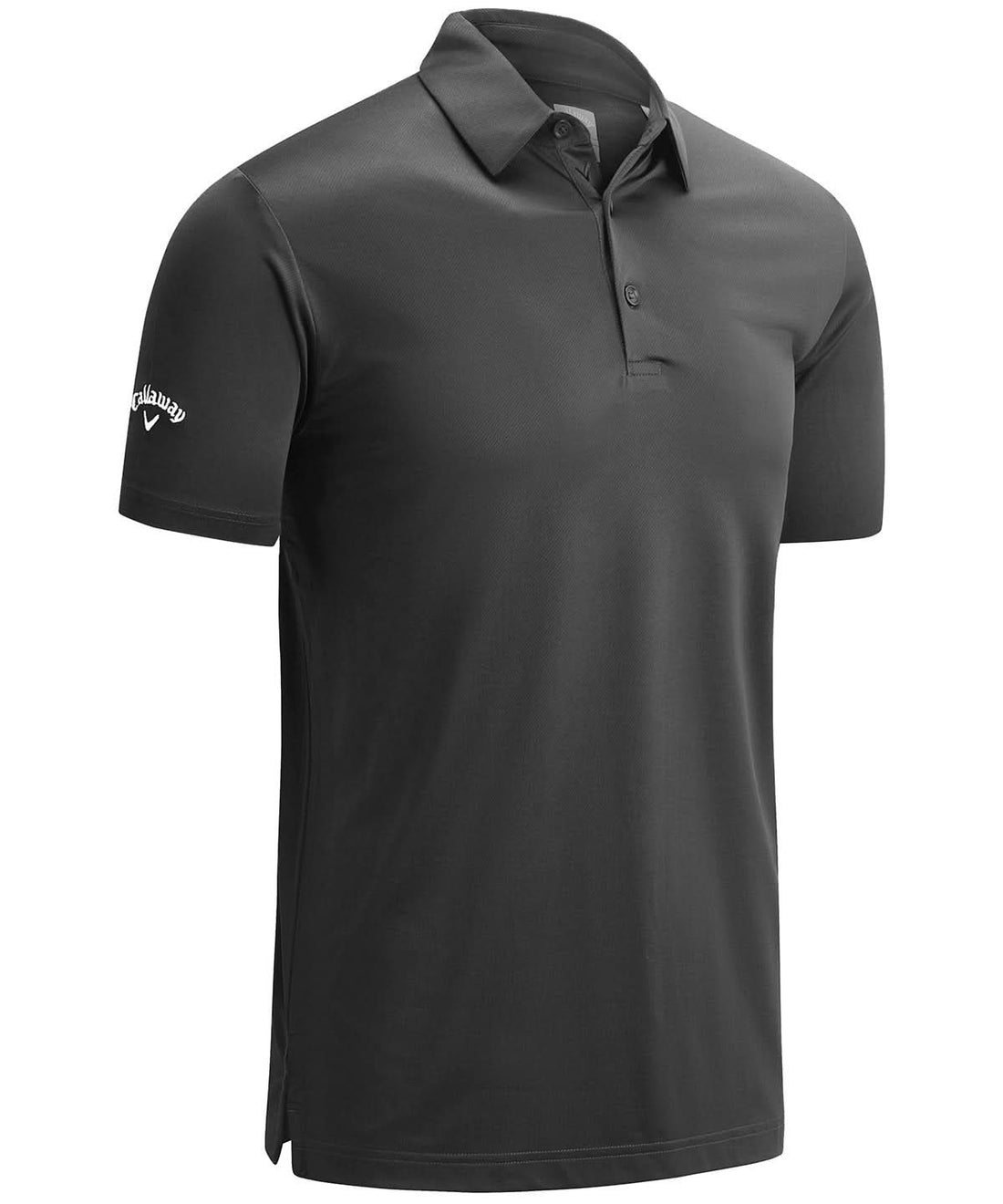 Callaway Swing Techsolid polo CW025 - Grey (Asphalt) - Customisable Polo Shirts