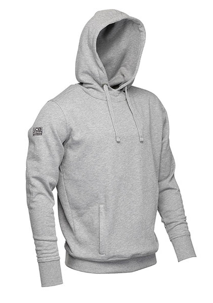 Jcb Workwear Essential Hoodie Dah - Grey - Customisable Sweatshirts
