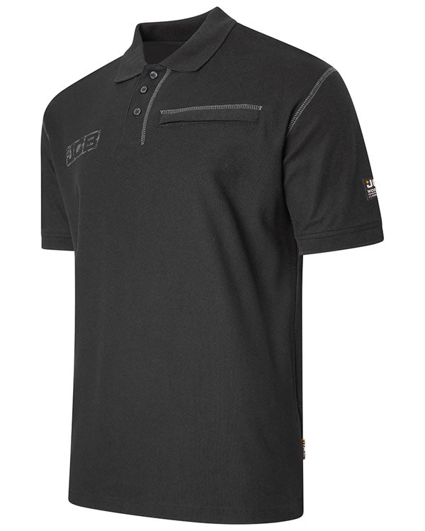 Jcb Workwear Trade Work Short Sleeve Polo D29 - - Customisable Polo Shirts