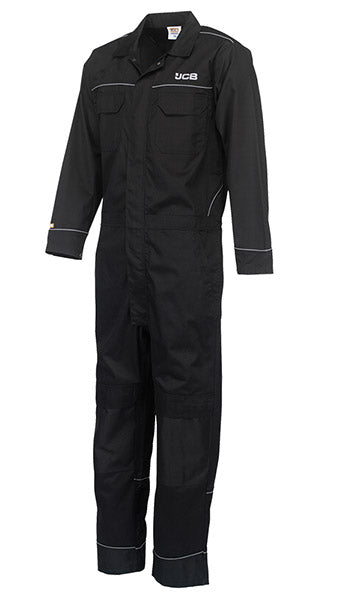 Jcb Workwear Trade Coverall Tall Leg Dit - Black - Customisable Boilersuits