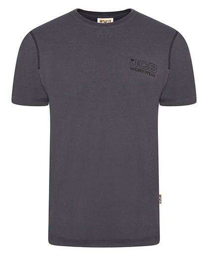 Jcb Workwear Trade Work T Shirt D M6 - Steel Blue S - Customisable T-Shirt